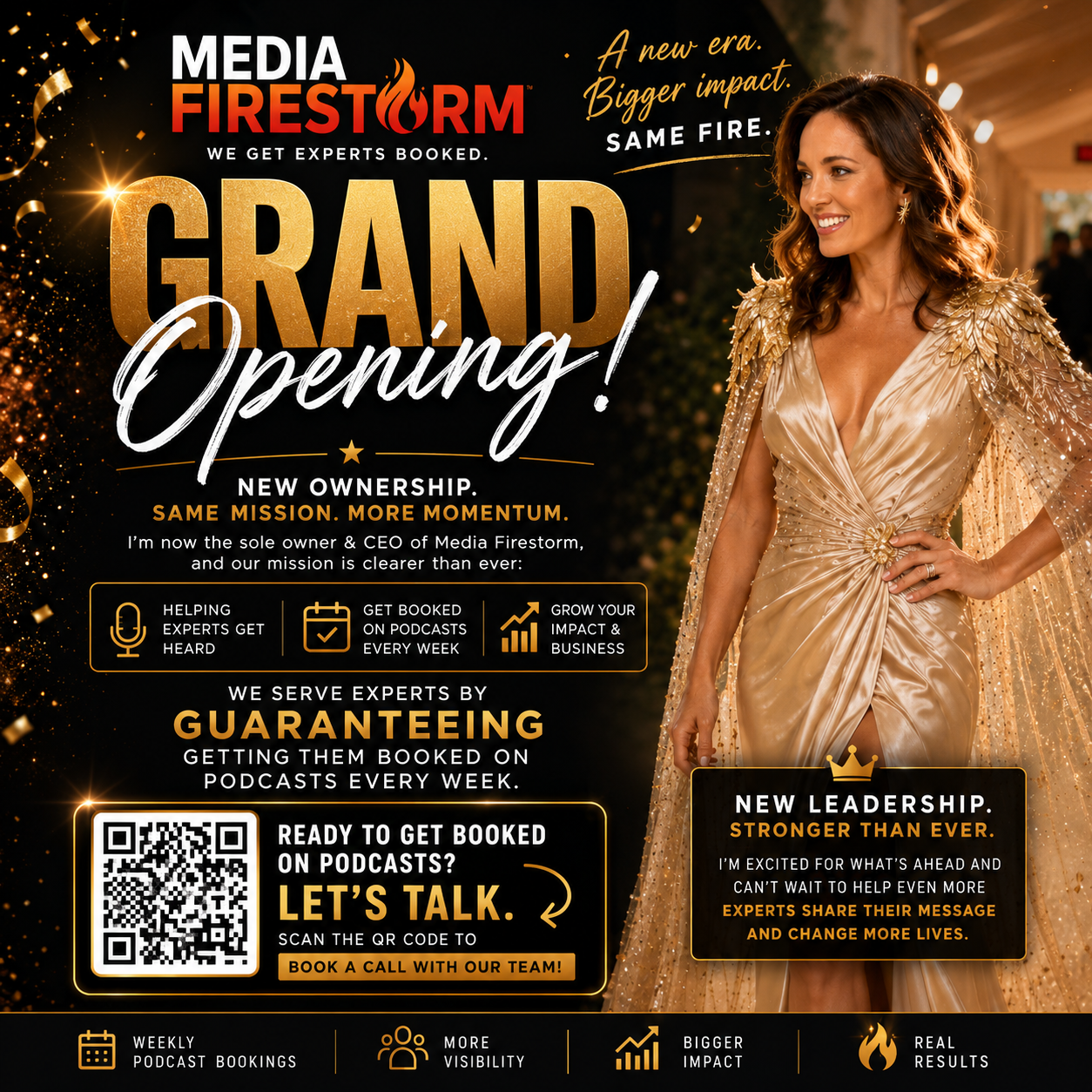 Media Firestorm Relaunches Under the Sole Ownership of Media Strategist Angel Tuccy